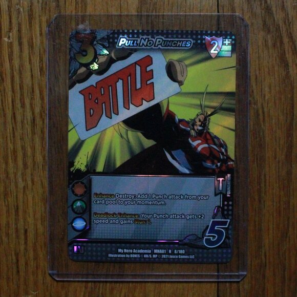UniVersus "Pull No Punches" Holo Trading/Playing Card - Picture 1 of 6